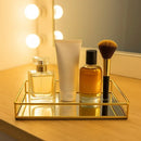 Bandeja Decorativa com Espelho Luxo