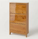 Sapateira Slim de Madeira – 3 Portas