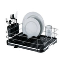 Escorredor de Louças Preto e Cromado