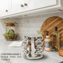 Porta Temperos e Condimentos Giratório 12 Peças